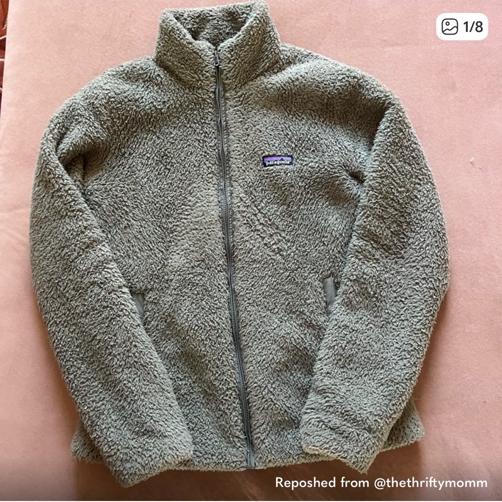 Patagonia Sage Green Fleece Jacket